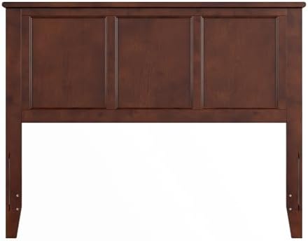 AFI, Madison Full Solid Wood Panel Headboard, Walnut