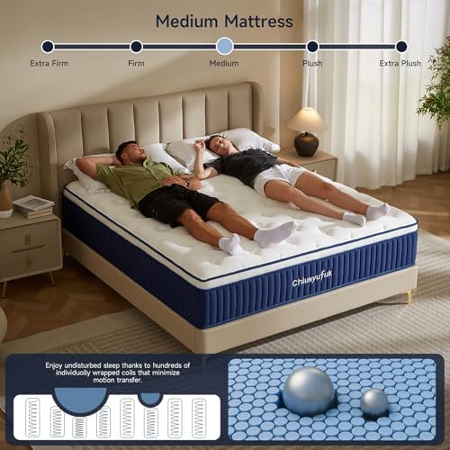Twin Mattress,10 inch Twin Size Mattress,Hybrid mattresses,Single,Gel Memory Foam Individually Wrapped Pocket Coils Innerspring Pressure Relief,Soft,CertiPUR-US Certified,Fiberglass-Free,