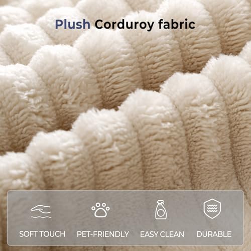 Cloud Sectional Boneless Sofa with Ottoman, Modular L Shaped Couch with Layered Cushion, Fluffy Comfy Couches for Living Room, No Assembly, Dark Grey