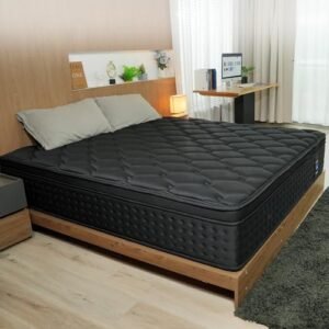 Queen Mattress, 12 Inch Hybrid Mattress in a Box, Memory Foam and Pocket Spring for Motion Isolation, Comfortable Medium Firm, Edge Support